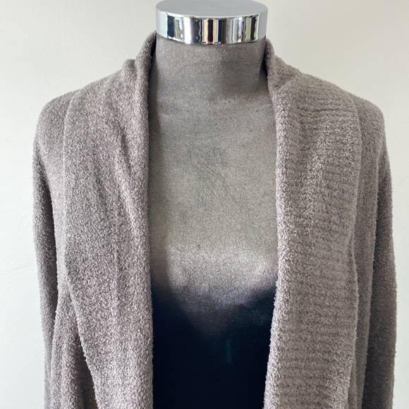 Barefoot Dreams gray bleazer/cardigan size XS/S B60 - Picture 9 of 12